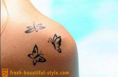 Malé tetovanie pre dievčatá: rôzne možnosti a vlastnosti nositeľné fotografie
