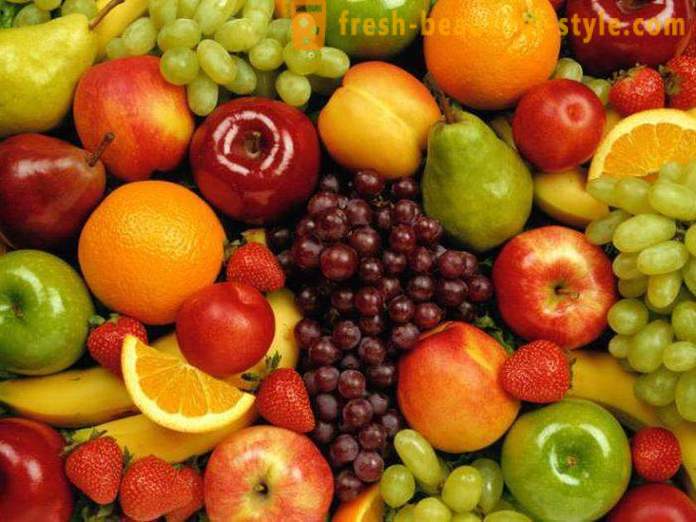 Čo sa plody môžu byť konzumované pri chudnutí: zoznam výrobkov