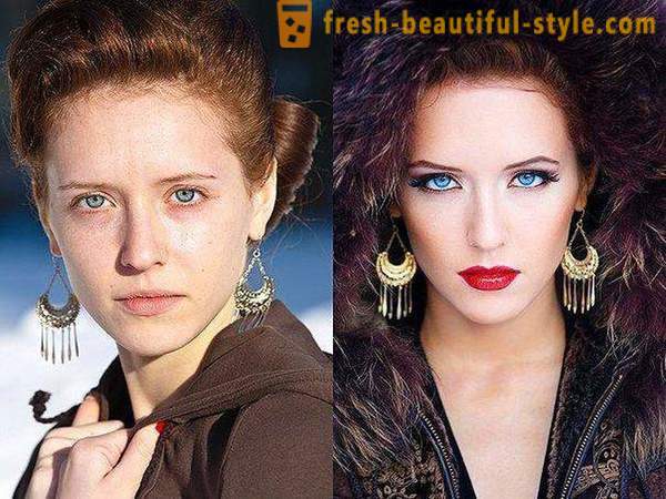 Pred a po: make-up ako prostriedok pre zmenu vzhľadu