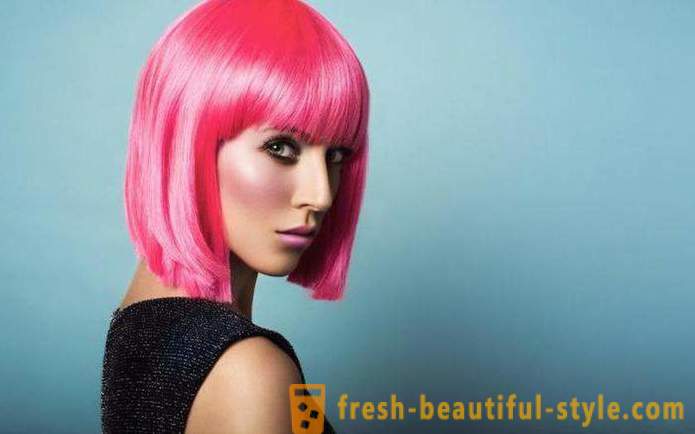 Ružové vlasy: ako dosiahnuť požadované farby?