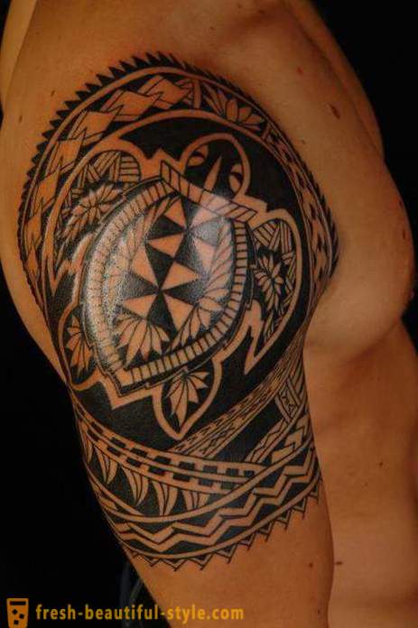 Polynézskej tetovanie: Význam symbolov