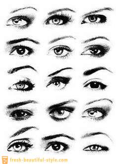 Make-up a tvar očí. Užitočné tipy od vizážistov