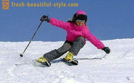 Lyžovanie. Zariadenia a pravidlá pre lyžovanie zjazdové lyžovanie