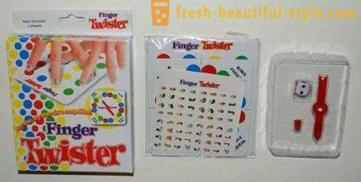 Zábava pre deti i dospelých - Finger Twister. pravidlá hry