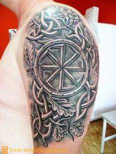 Slavic mužskej tetovanie na paži