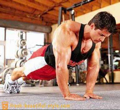 Ktoré svaly pracujú s push-up. Ktoré svaly pracujú s poklesov