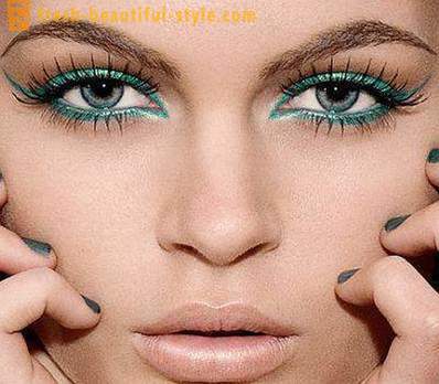 Make-up pre modro-sivé oči: krok za krokom s fotkami
