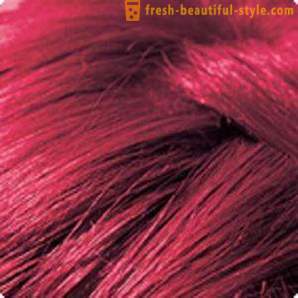 Crimson Farba vlasov: klady a zápory