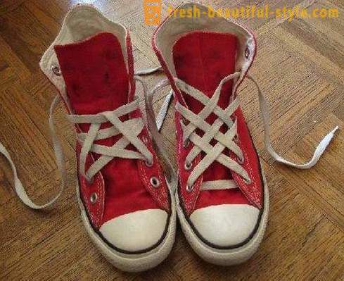 Šnurovacie topánky: originálne riešenie