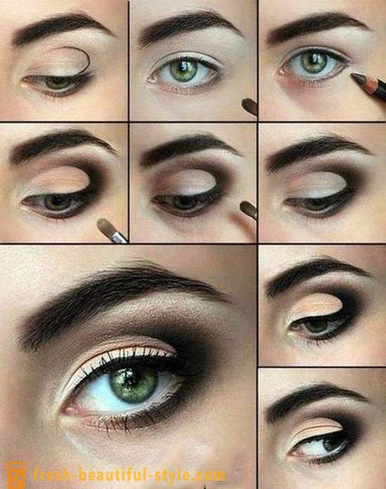 Ako maľovať oči krásne a správne