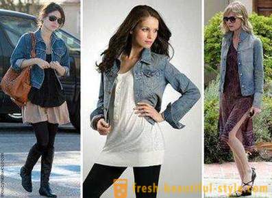Čo sa nosia s džínsové bundy: sledovať módne trendy
