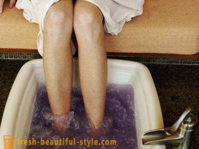 Efektívne kúpeľ nôh doma