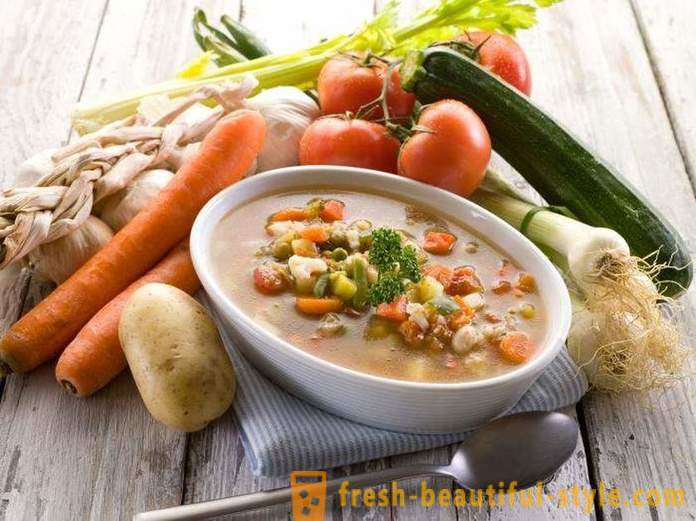 Zeleninové polievky na chudnutie. tajomstvo šéfkuchára