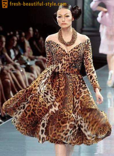 Leopard šaty: Čo sa nosí a ako na seba?